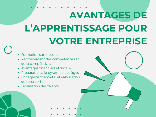 Avantages de l’apprentissage pour votre entreprise