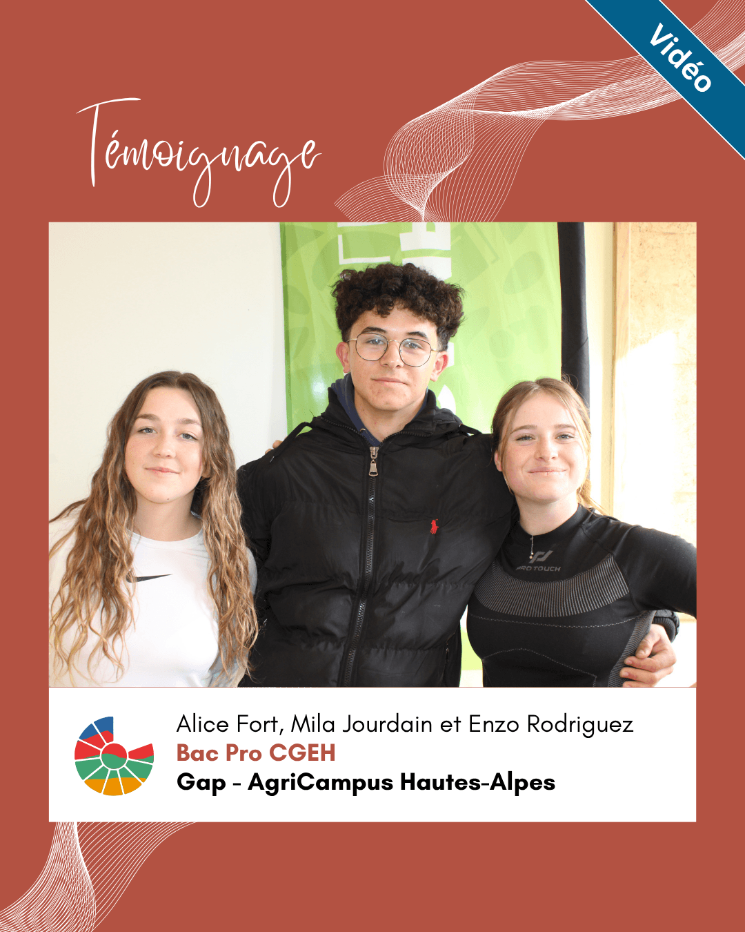 Interview de nos apprentis Gapençais en Bac Pro Conduite &amp; Gestion d&#039;Entreprise Hippique