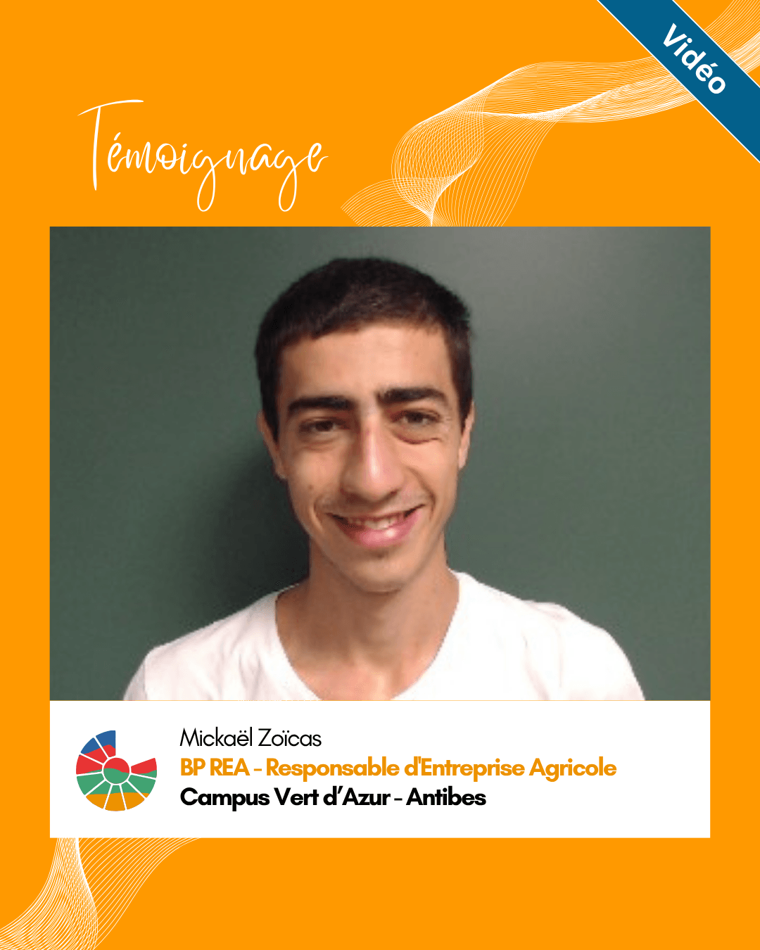 Mickaël, apprenti en BP REA à Antibes, partage avec nous son enthousiasme pour sa formation