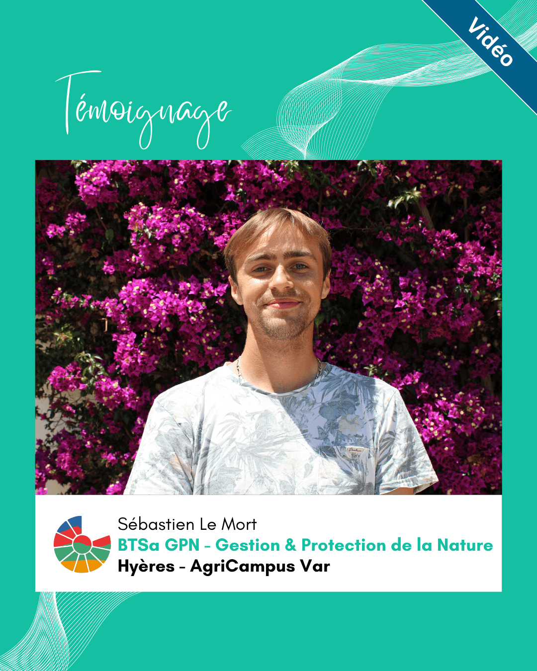 Alumni BTSa GPN, Sébastien nous raconte son parcours en BTSa Gestion Protection de l&#039;Environnement.