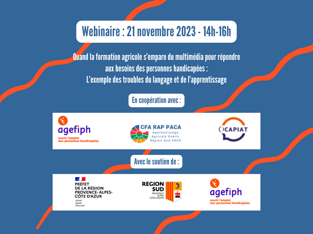 Webinaire &quot;Quand la formation agricole s’empare du multimédia&quot;