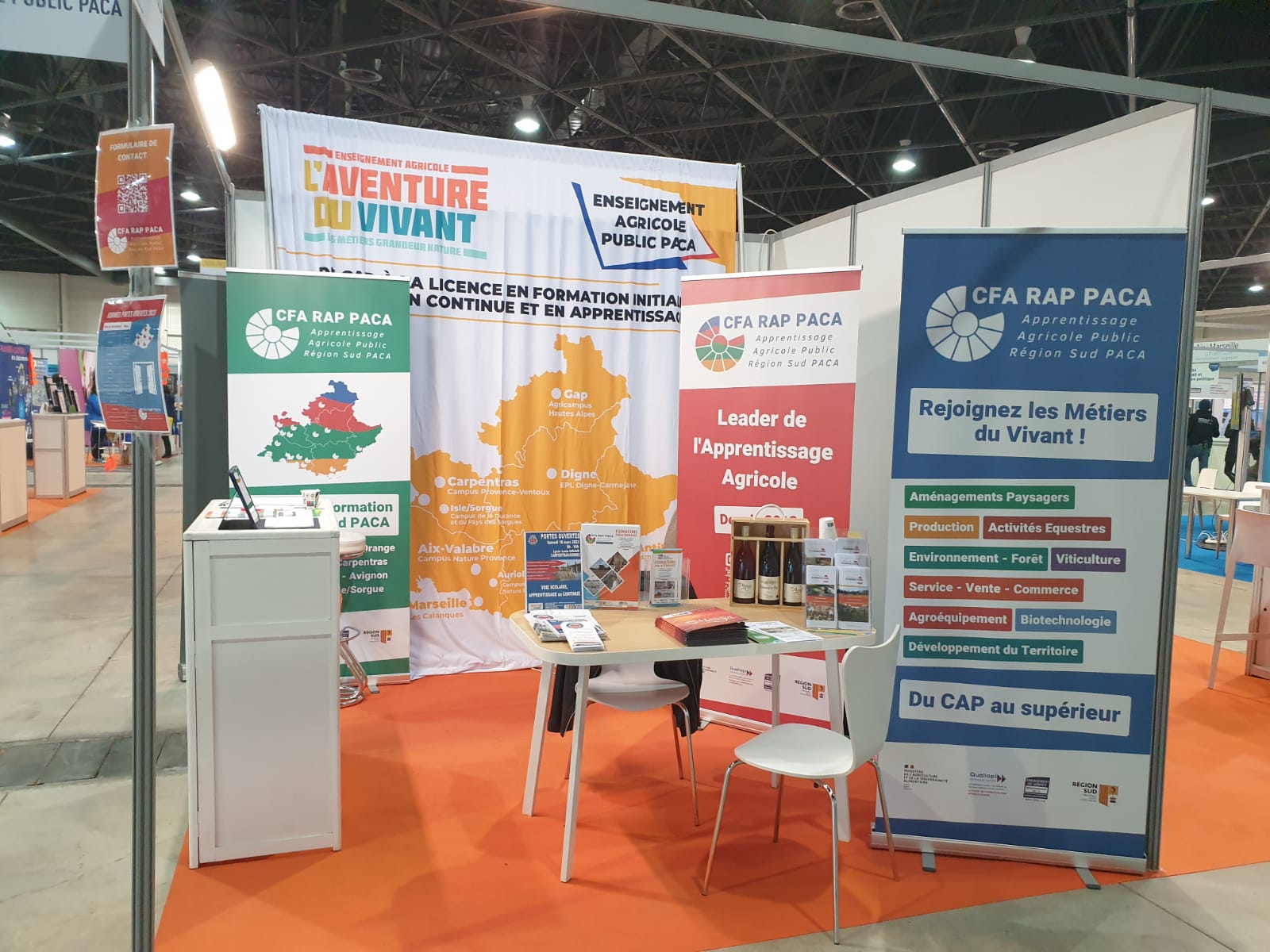 Le CFA RAP PACA au salon de l'Apprentissage - 3 & 4 mars à Marseille